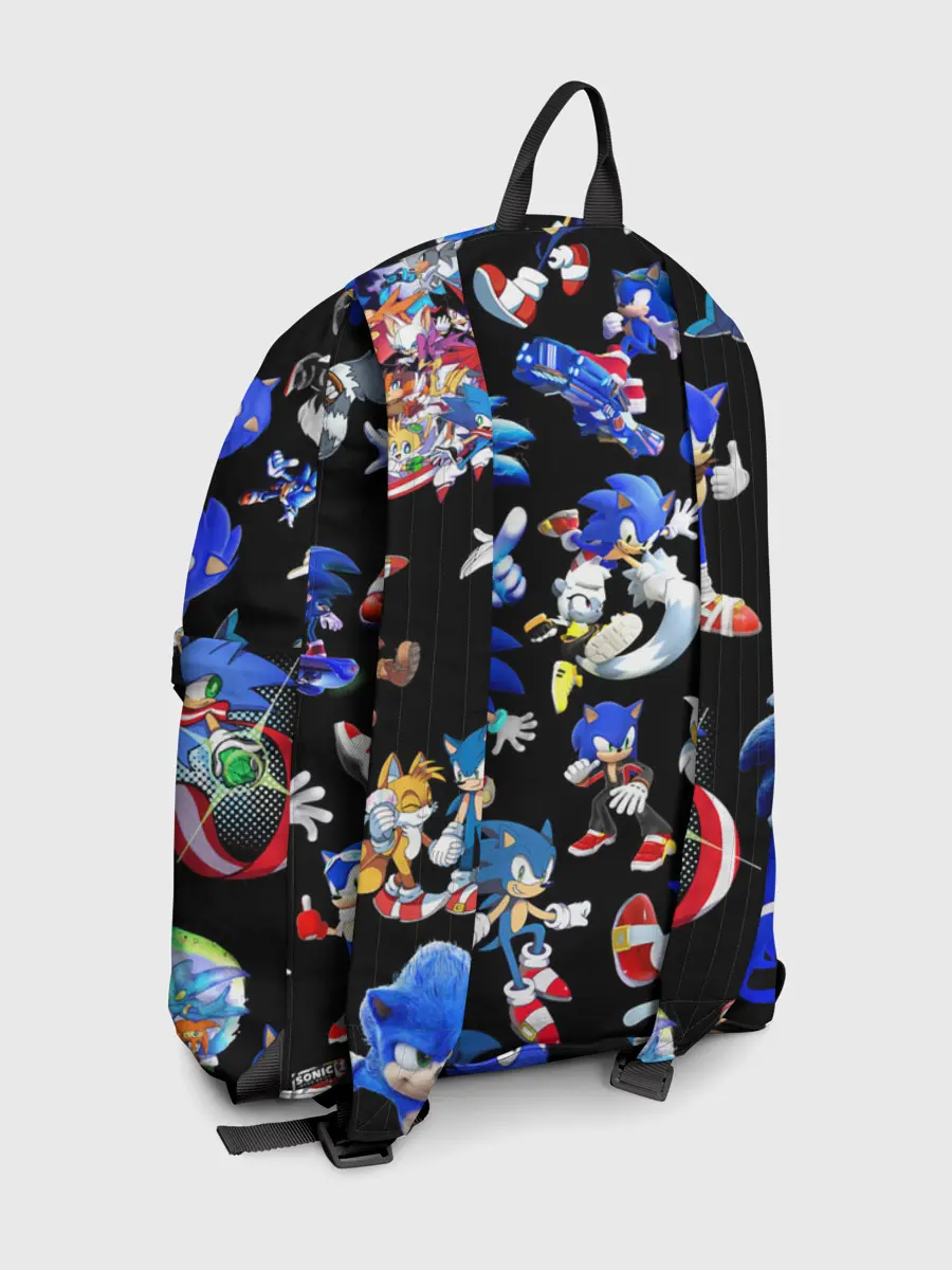 Рюкзак джинсовый / SONIC PATTERN HERO | СОННИК