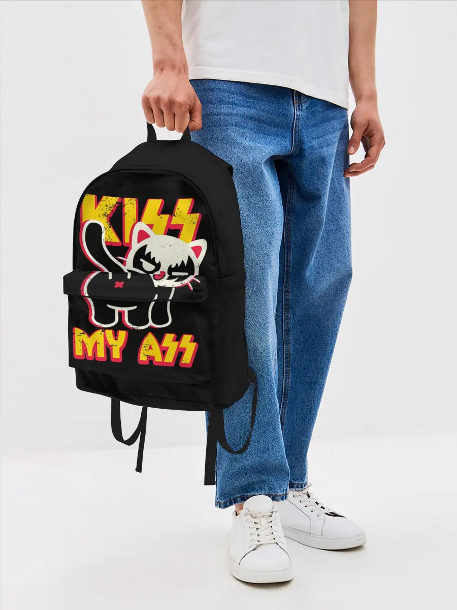 Рюкзак джинсовый / Кисс май ас