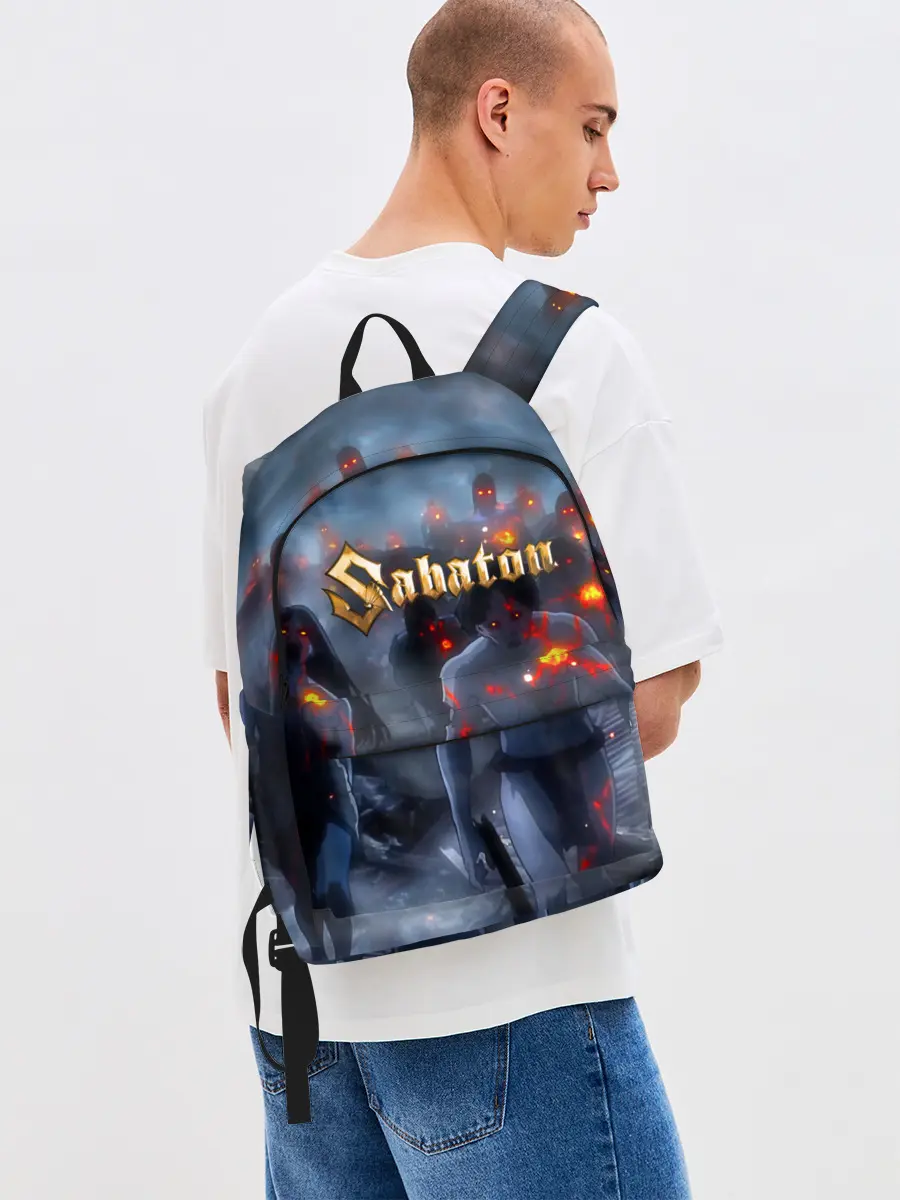 Рюкзак джинсовый / Зомби Sabaton