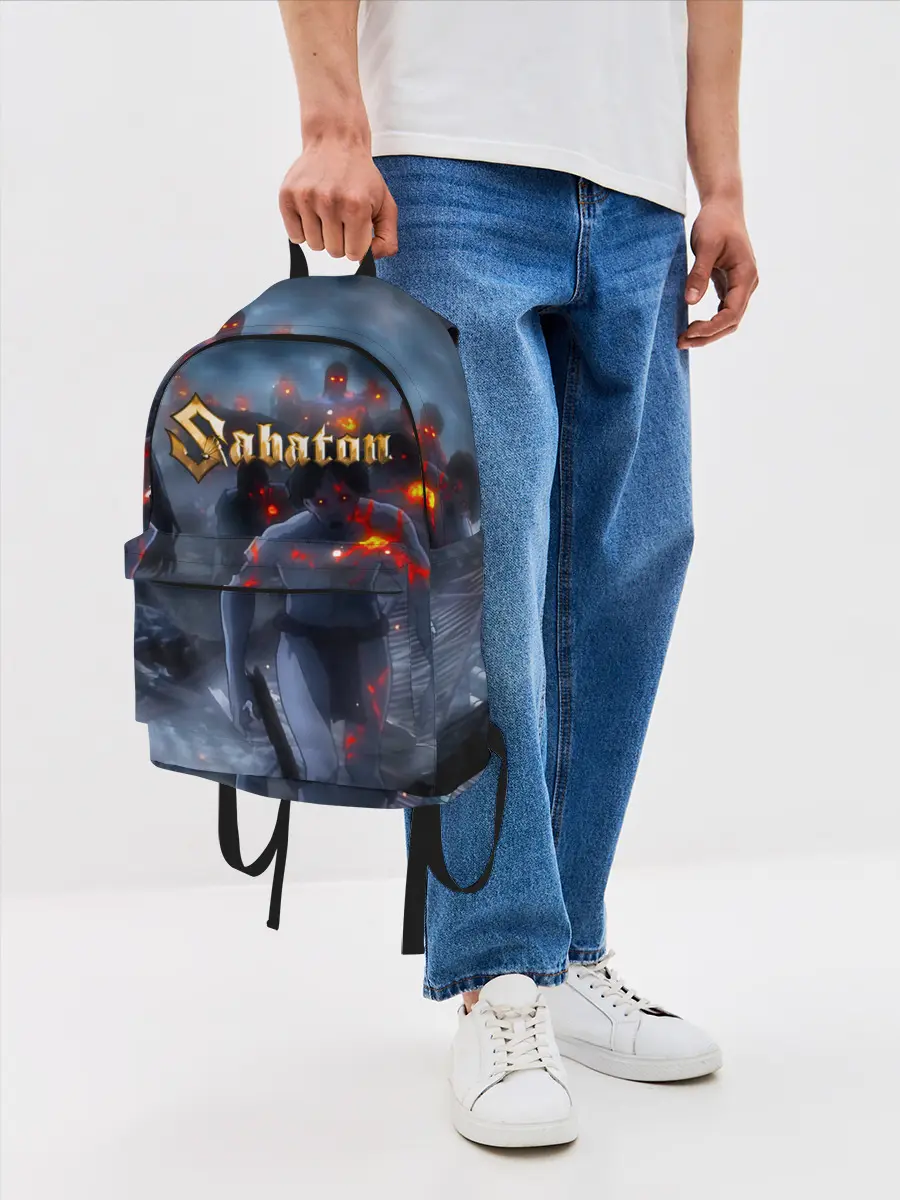 Рюкзак джинсовый / Зомби Sabaton