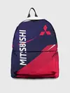 Рюкзак джинсовый / MITSUBISHI ТРИКОЛОР