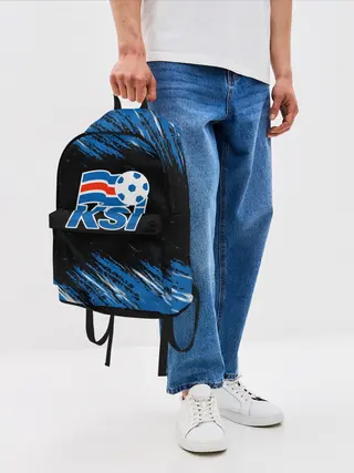 Рюкзак джинсовый / KSI ICELAND - сборная.