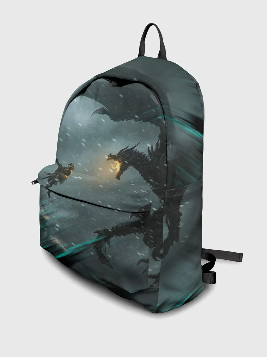 Рюкзак джинсовый / TES FUS RO DAH | DRAGON