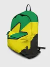 Рюкзак джинсовый / JDM GREEN YELLOW LOGO