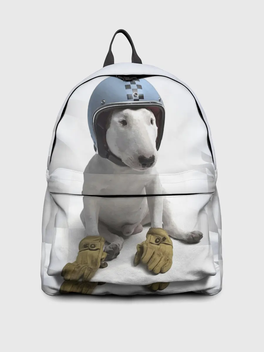 Рюкзак джинсовый / Bully - легендарный гонщик