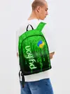 Рюкзак джинсовый / PYTHON / ПАЙТОН / ПИТОН / КОД