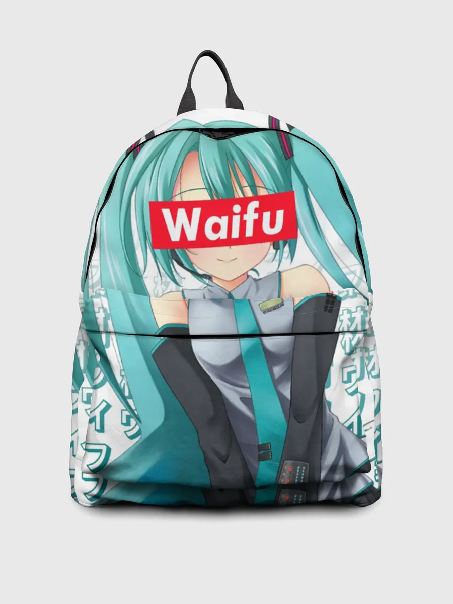 Рюкзак джинсовый / Waifu - Hatsune Miku