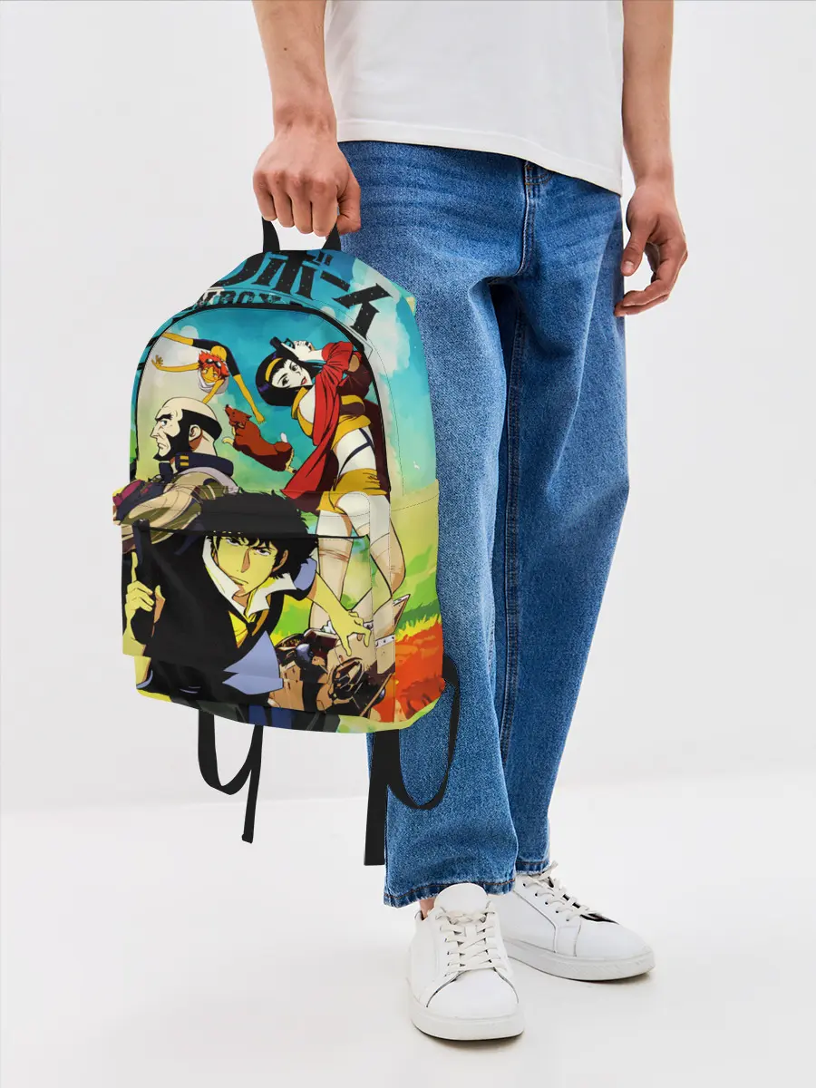 Рюкзак джинсовый / Cowboy Bebop All