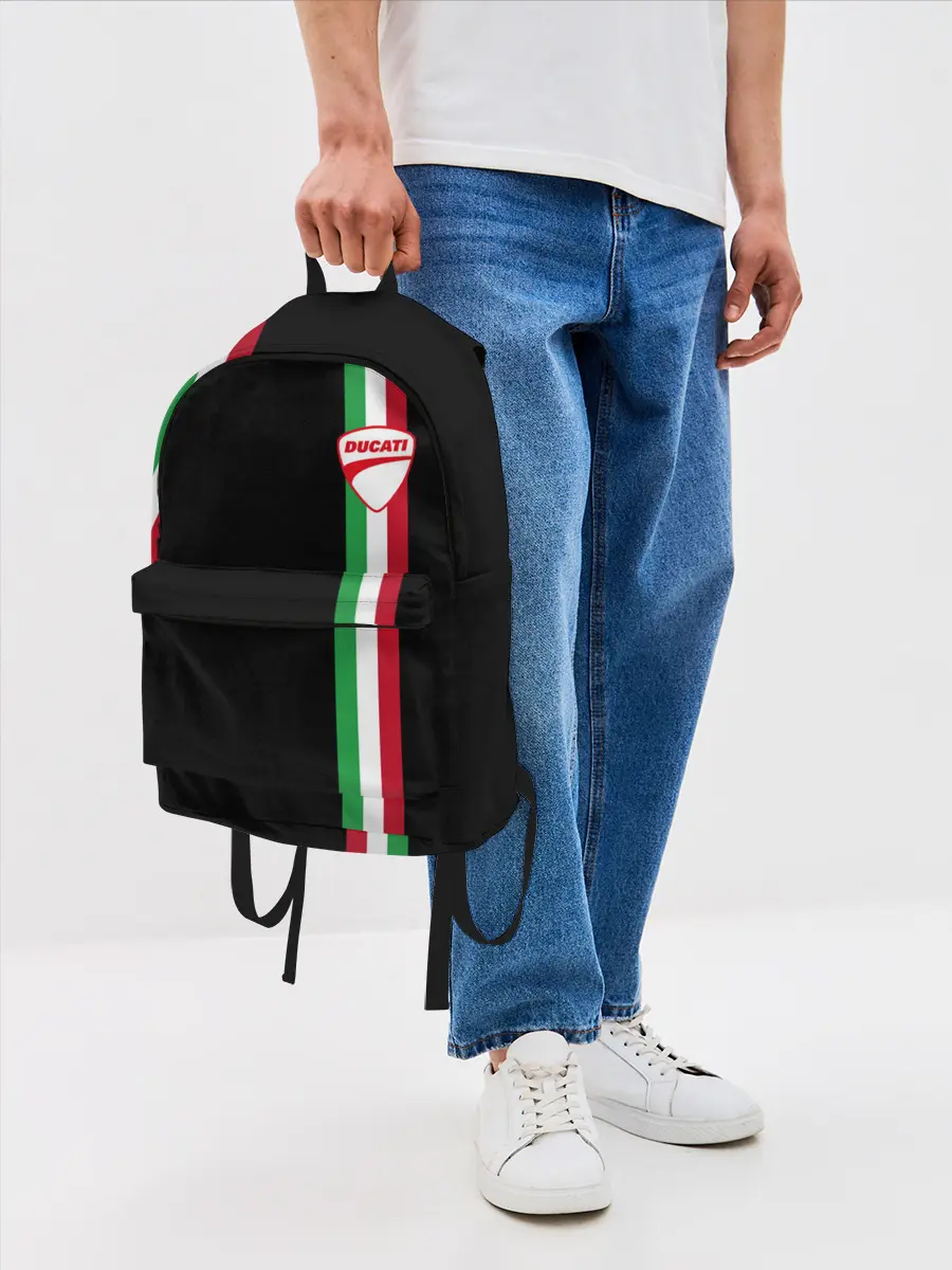 Рюкзак джинсовый / DUCATI MOTOCYCLE ITALY LINE