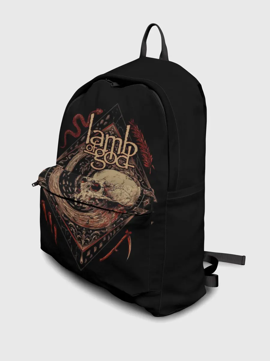 Рюкзак джинсовый / LOG Skull