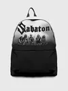 Рюкзак джинсовый / Участники группы Sabaton