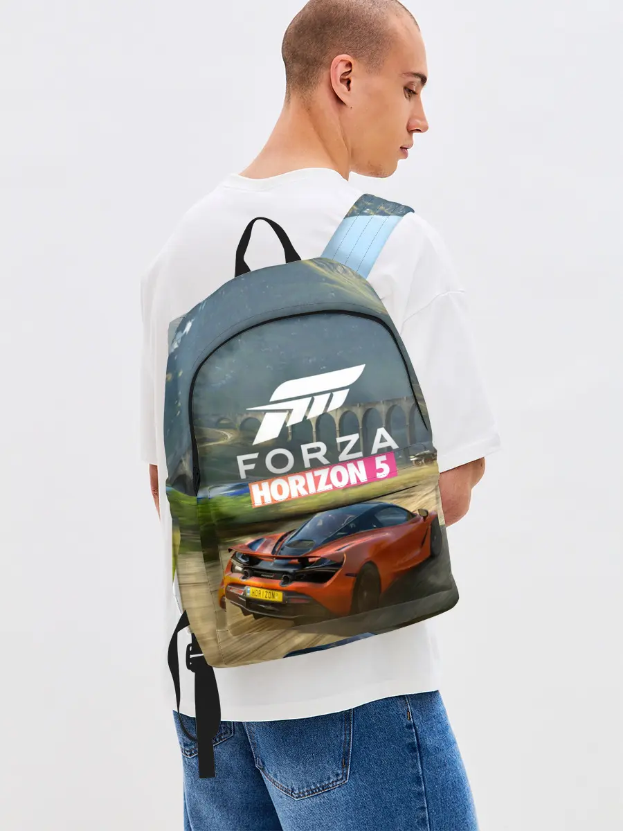 Рюкзак джинсовый / Forza Horizon 5, игра