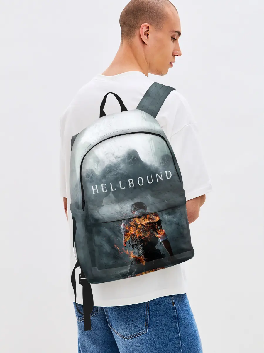 Рюкзак джинсовый / Hellbound или Зов Ада