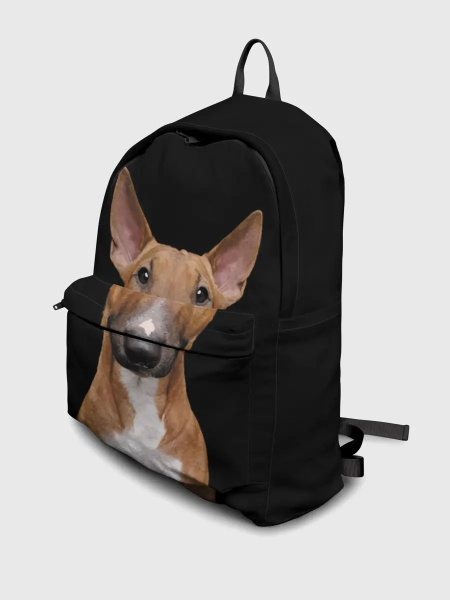 Рюкзак джинсовый / Строгий смелый взгляд