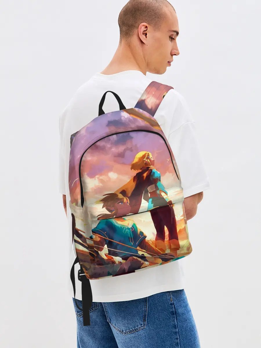 Рюкзак джинсовый / Legend of Zelda | Легенда о Зельде