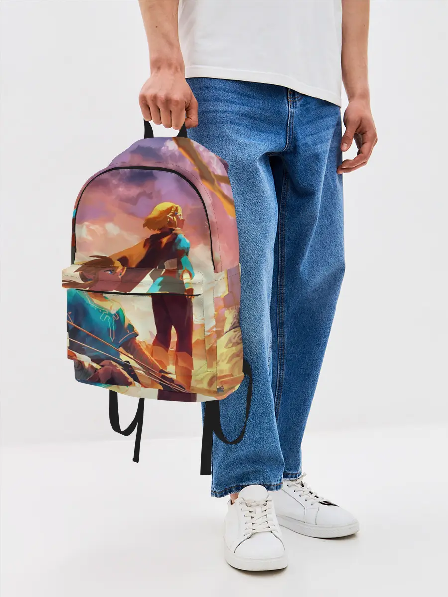 Рюкзак джинсовый / Legend of Zelda | Легенда о Зельде