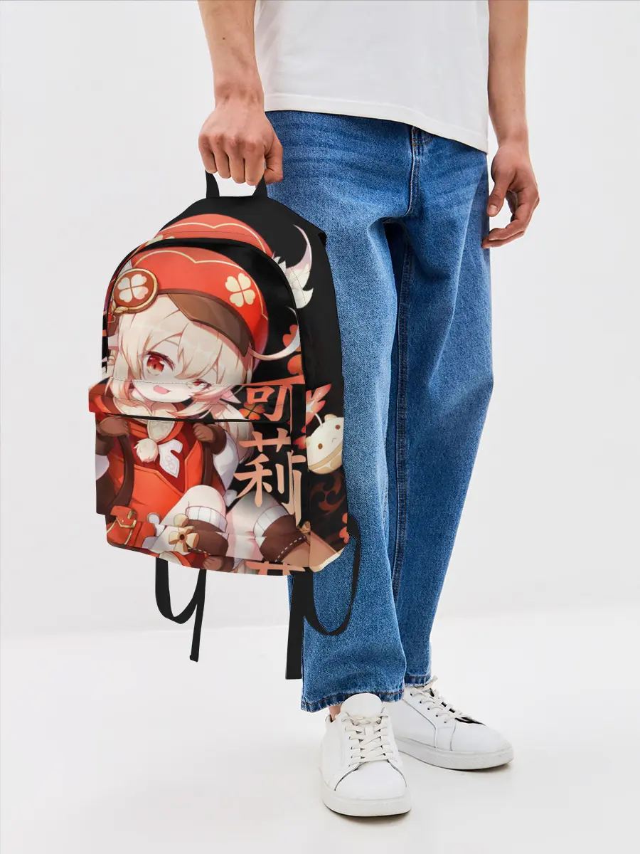 Рюкзак джинсовый / Genshin Impact: Klee