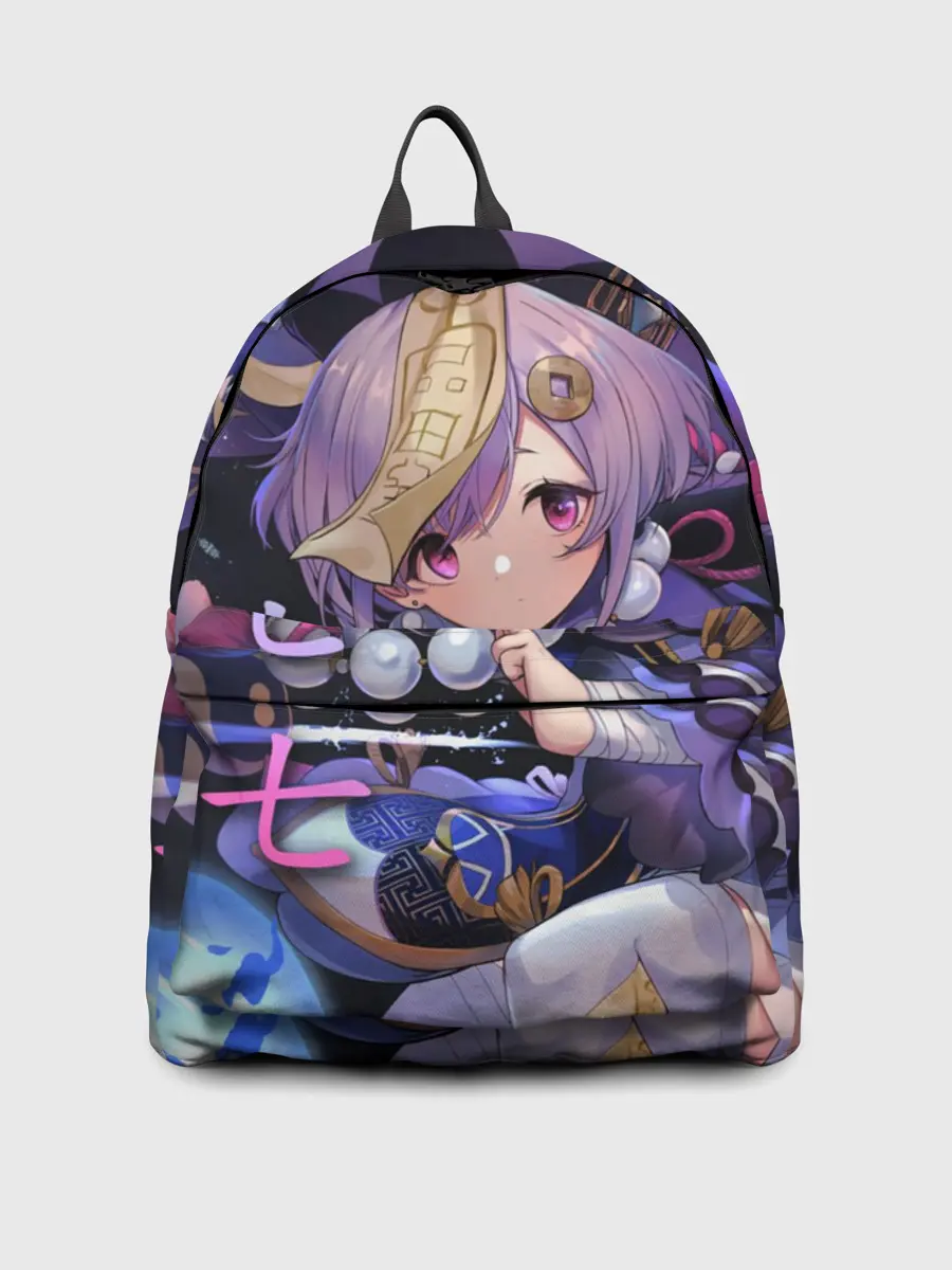 Рюкзак джинсовый / Genshin Impact: Qiqi