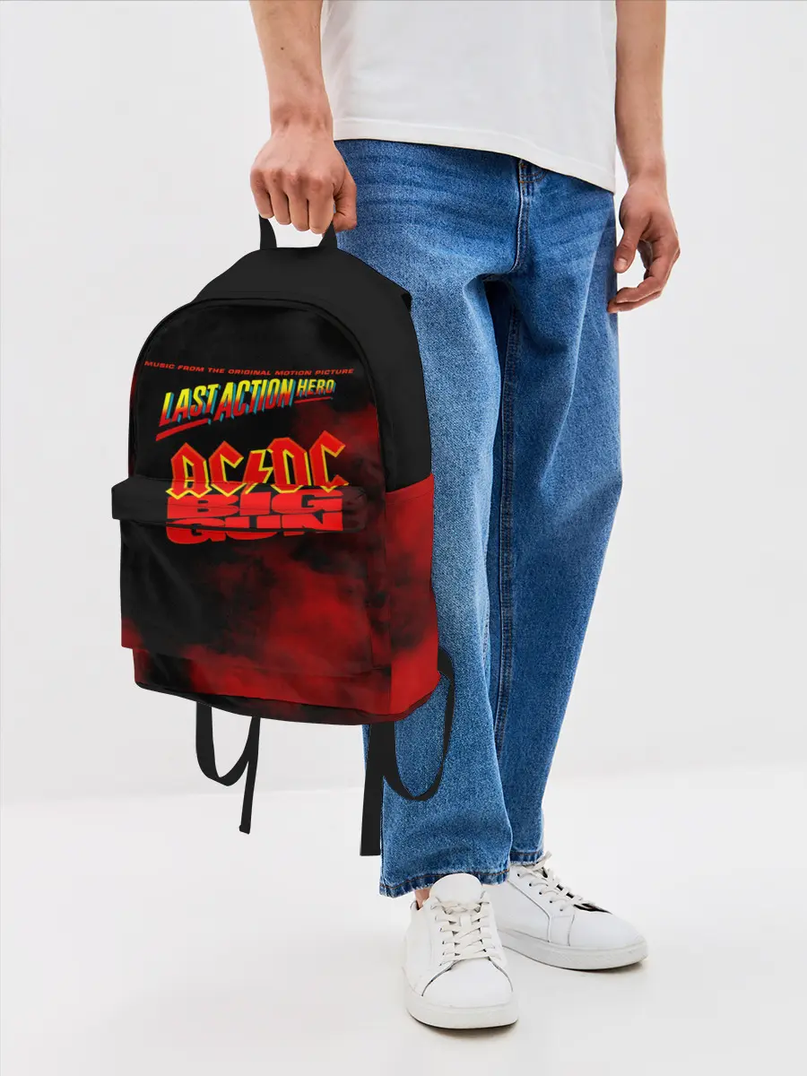 Рюкзак джинсовый / AC/DC - BIG GUN