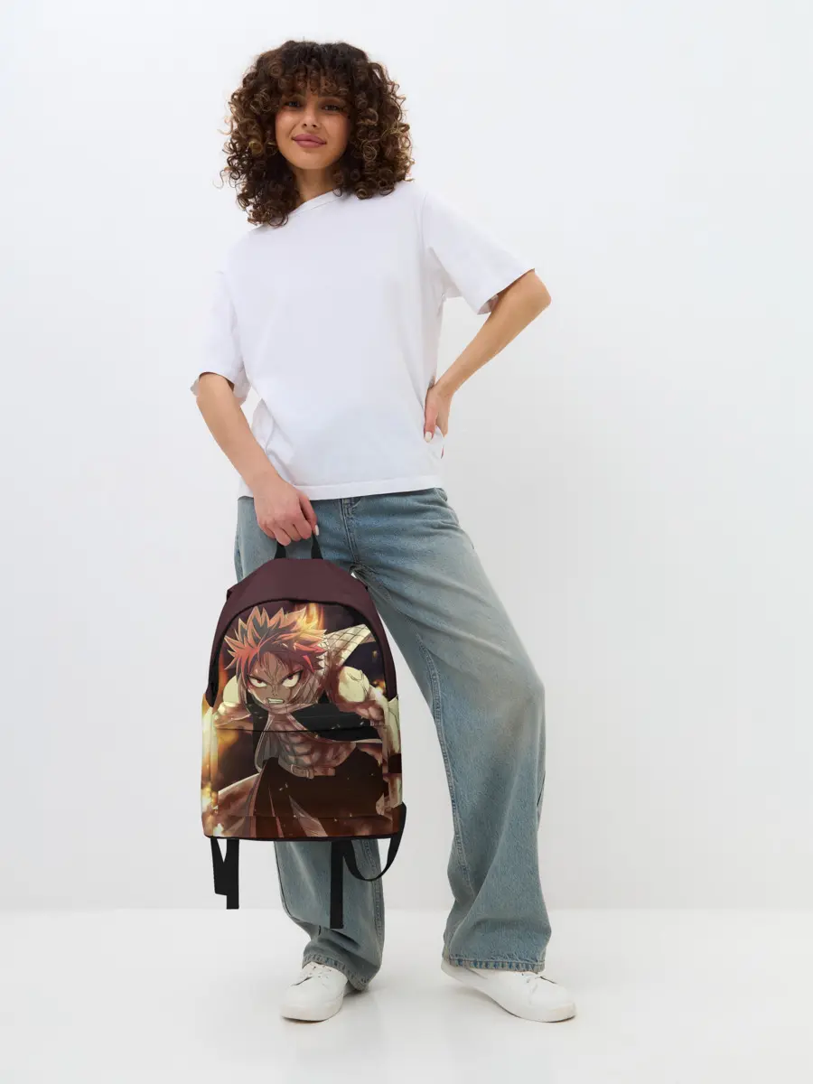 Рюкзак джинсовый / Нацу Хвост Феи