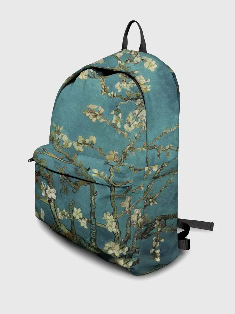 Рюкзак джинсовый / Миндаль