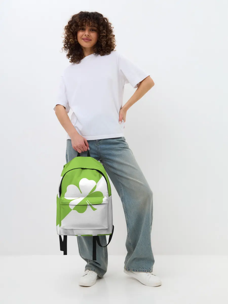 Рюкзак джинсовый / Lucky Clover