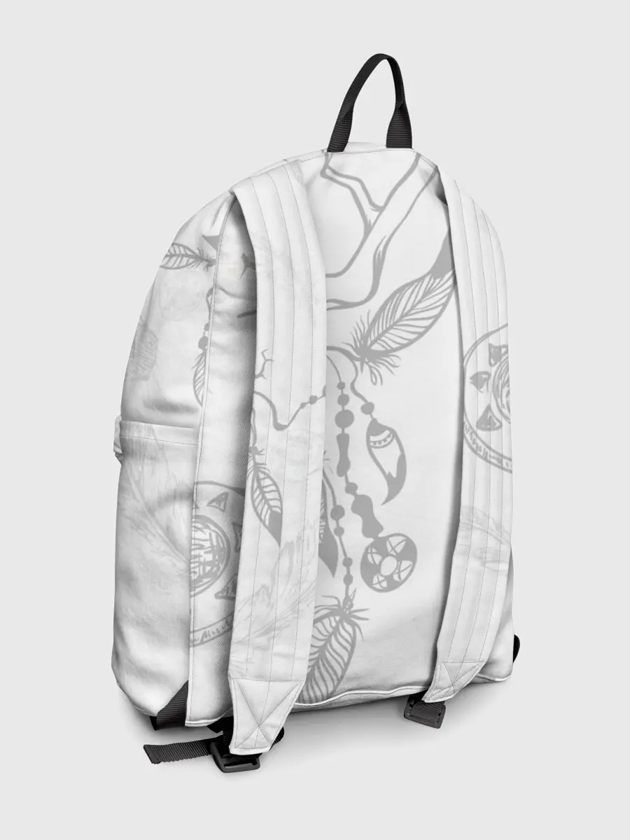 Рюкзак джинсовый / Волк