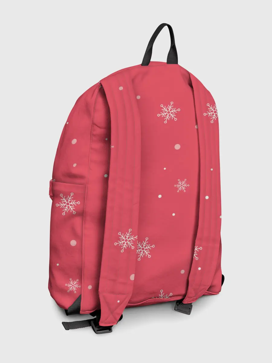 Рюкзак джинсовый / Пингвин с шариком