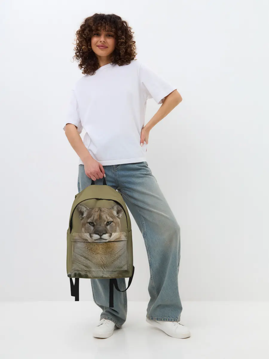 Рюкзак джинсовый / Пума