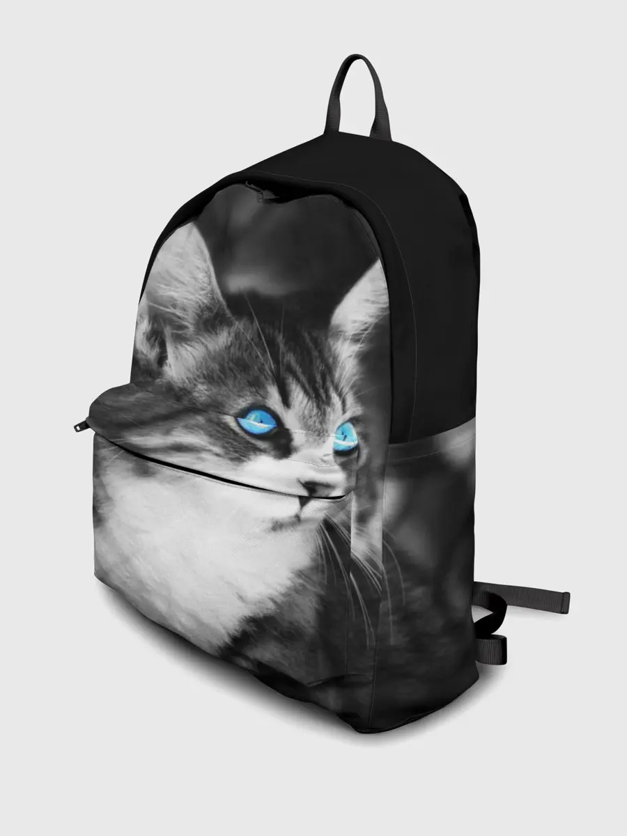 Рюкзак джинсовый / Кот