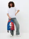 Рюкзак джинсовый / Эмблема NBA