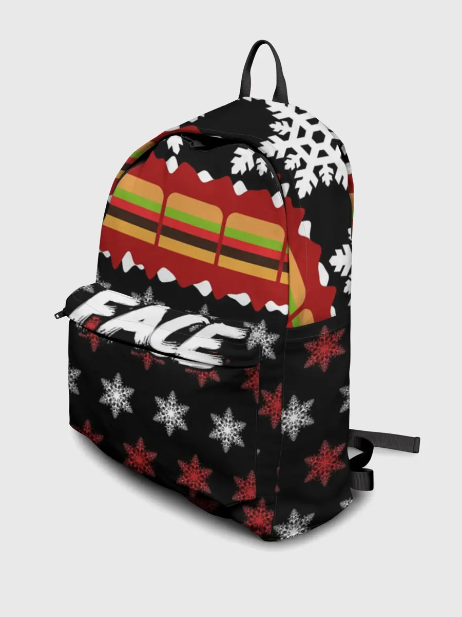 Рюкзак джинсовый / Праздничный Face