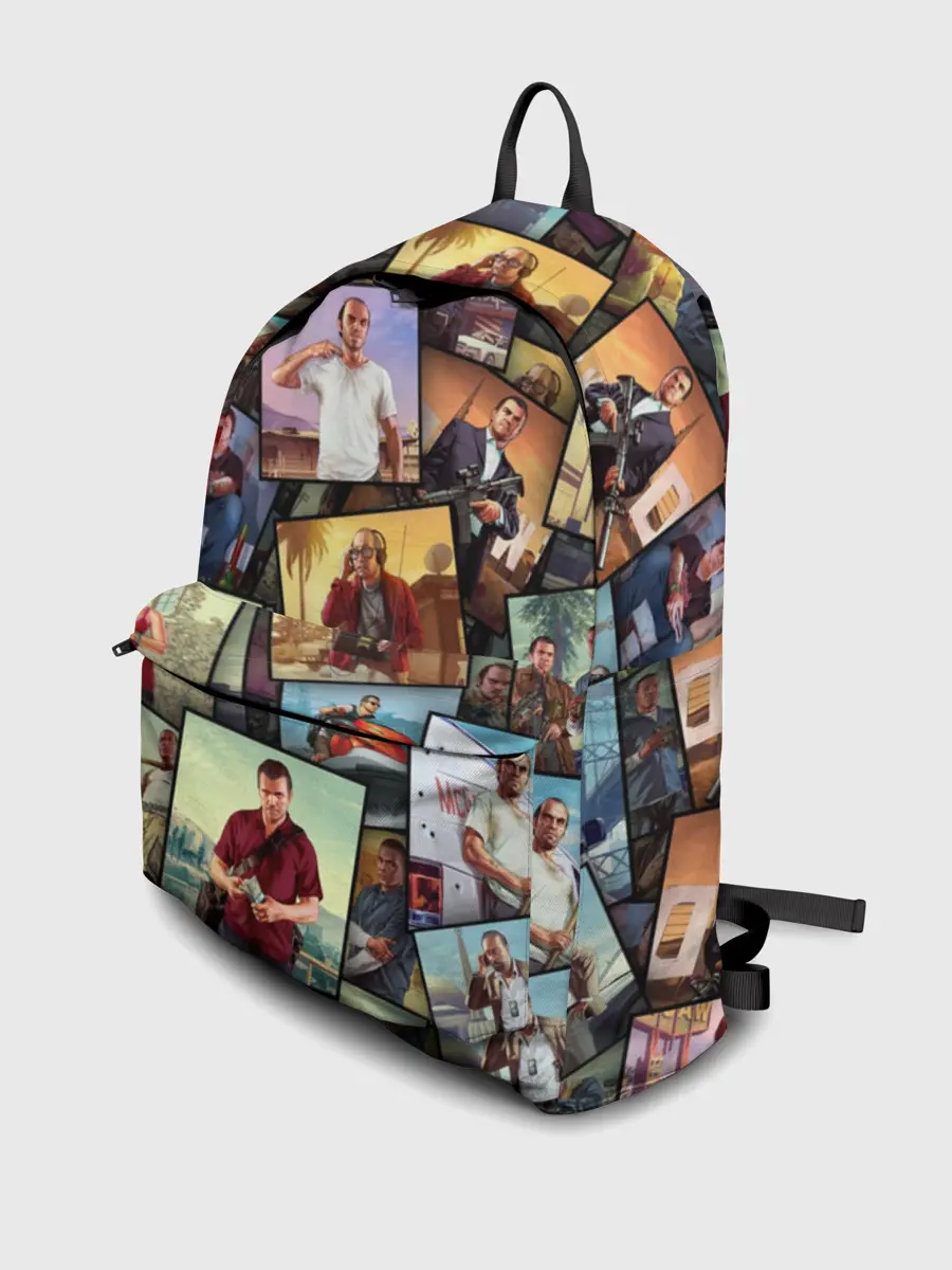 Рюкзак джинсовый / GTA