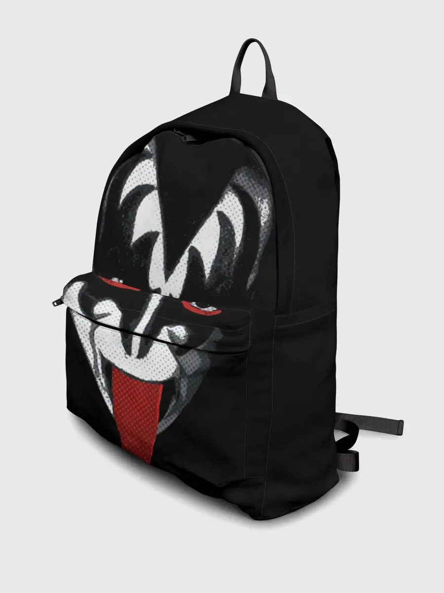 Рюкзак джинсовый / Кисс