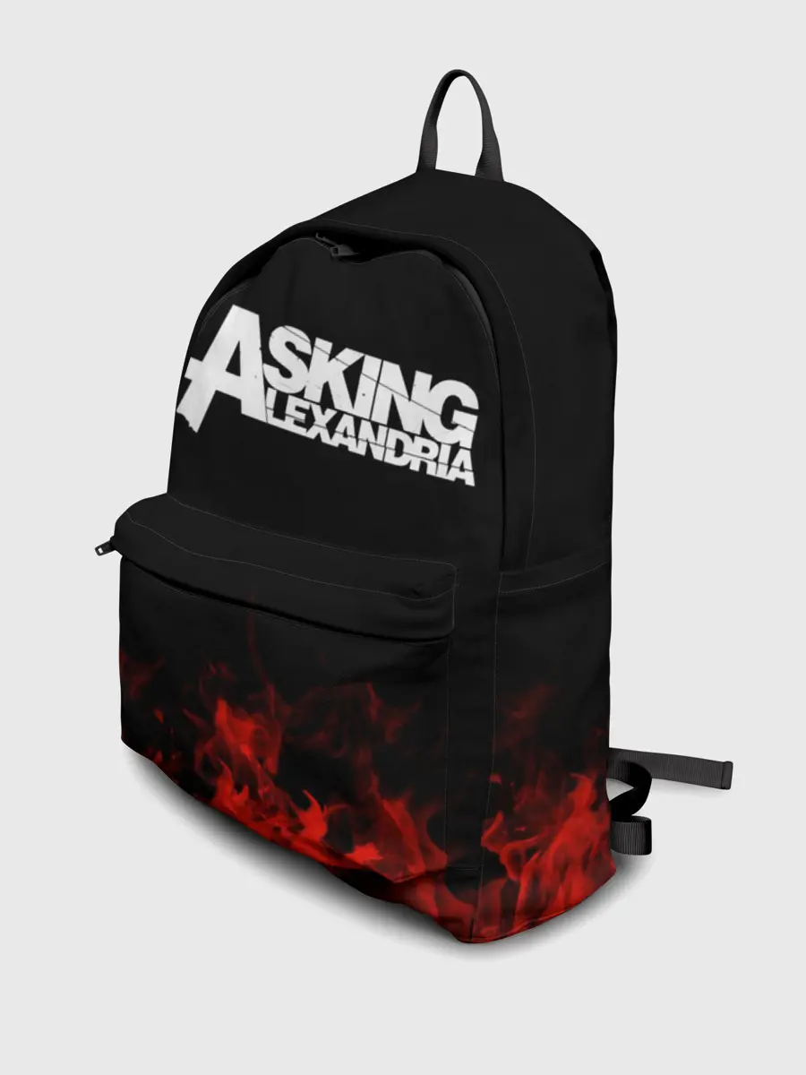 Рюкзак джинсовый / Asking Alexandria