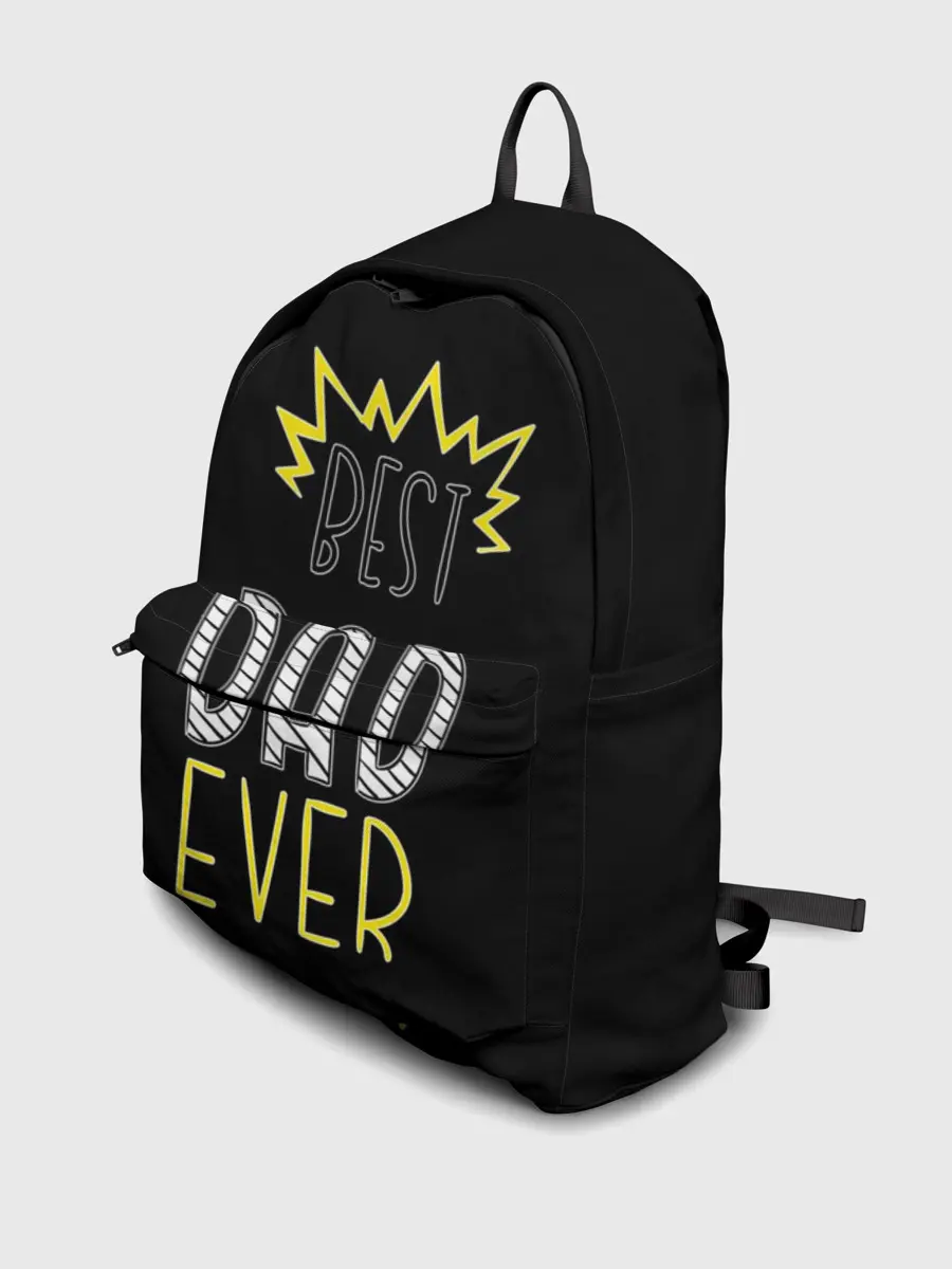 Рюкзак джинсовый / САМЫЙ ЛУЧШИЙ ПАПА