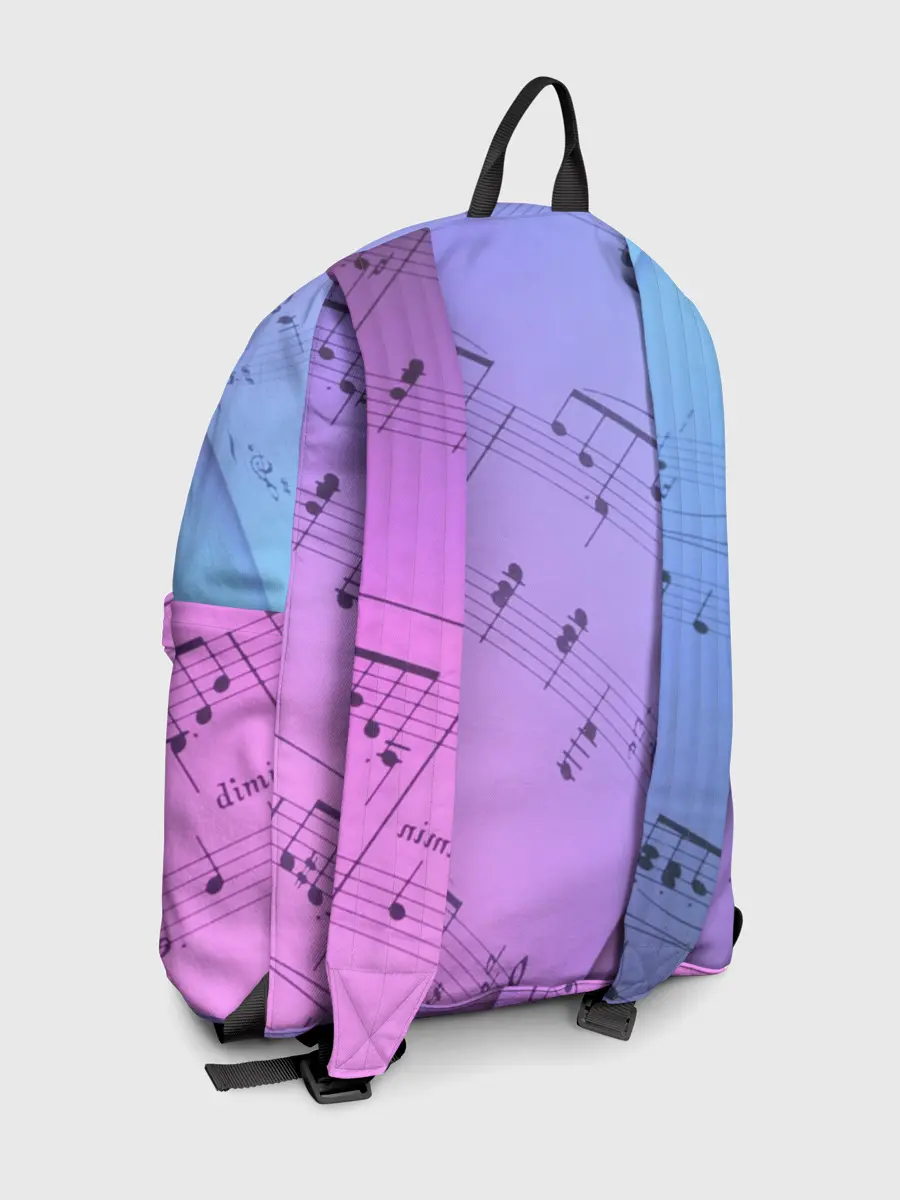 Рюкзак джинсовый / Ноты