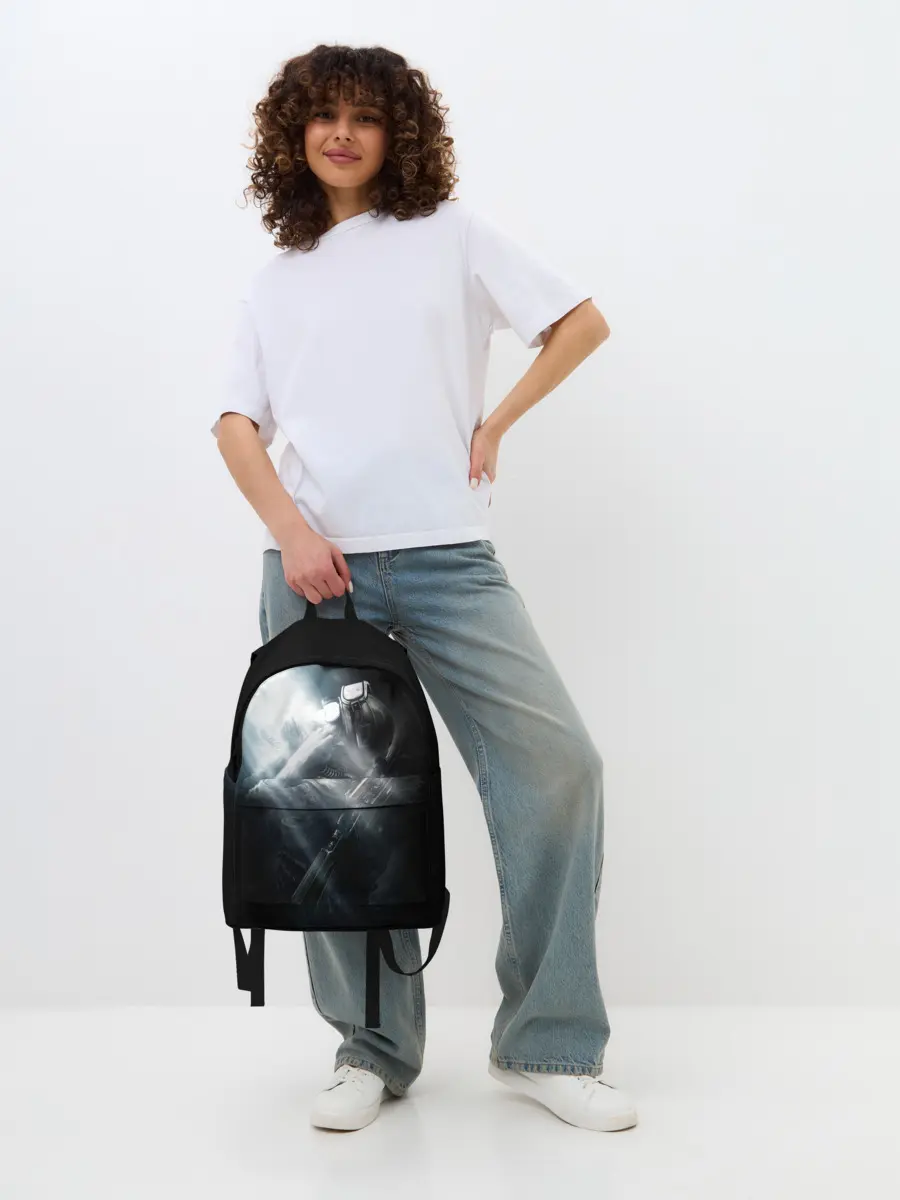 Рюкзак джинсовый / Metro 2033