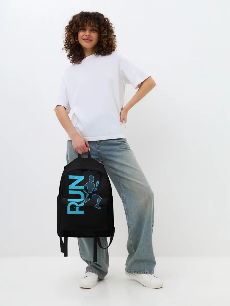 Рюкзак джинсовый / RUN