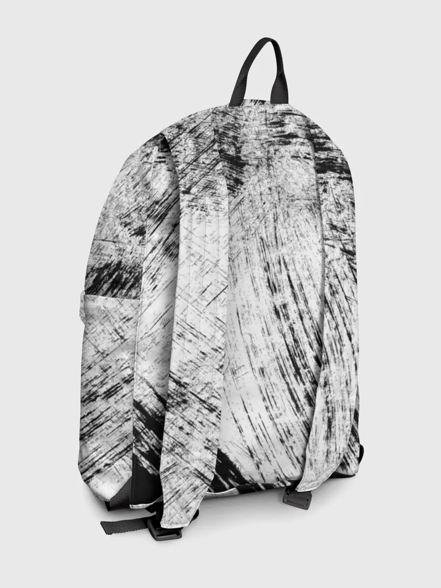 Рюкзак джинсовый / Серые штрихи