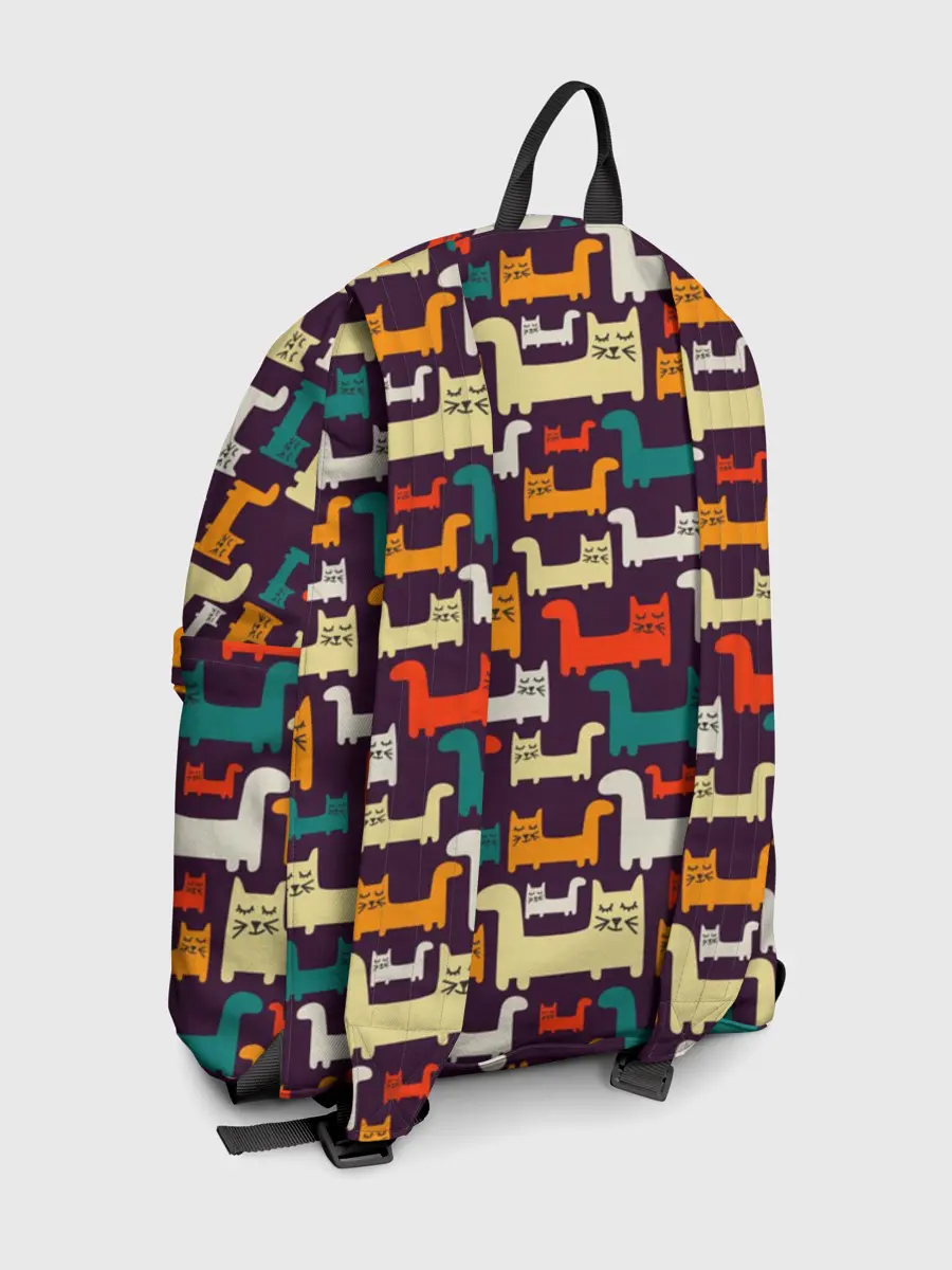 Рюкзак джинсовый / Найди чёрного кота