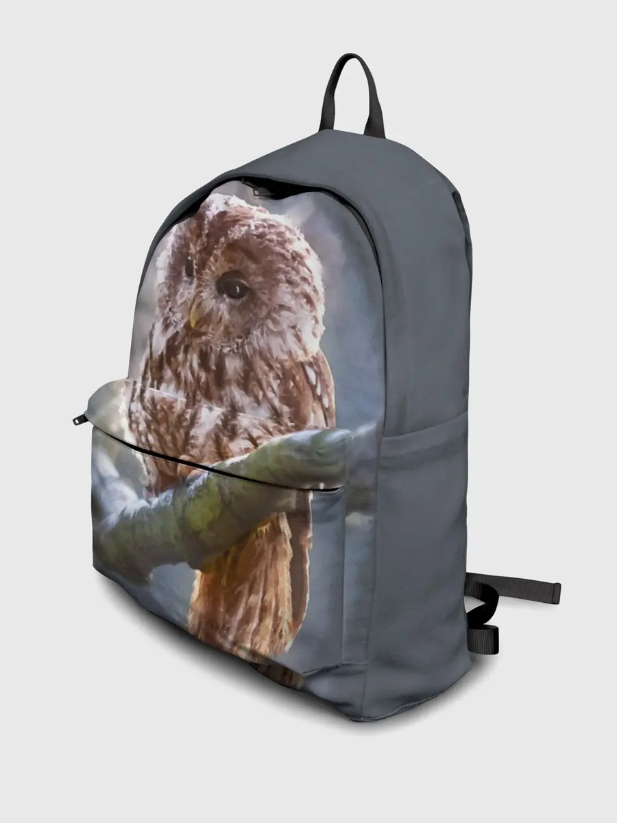 Рюкзак джинсовый / Сова