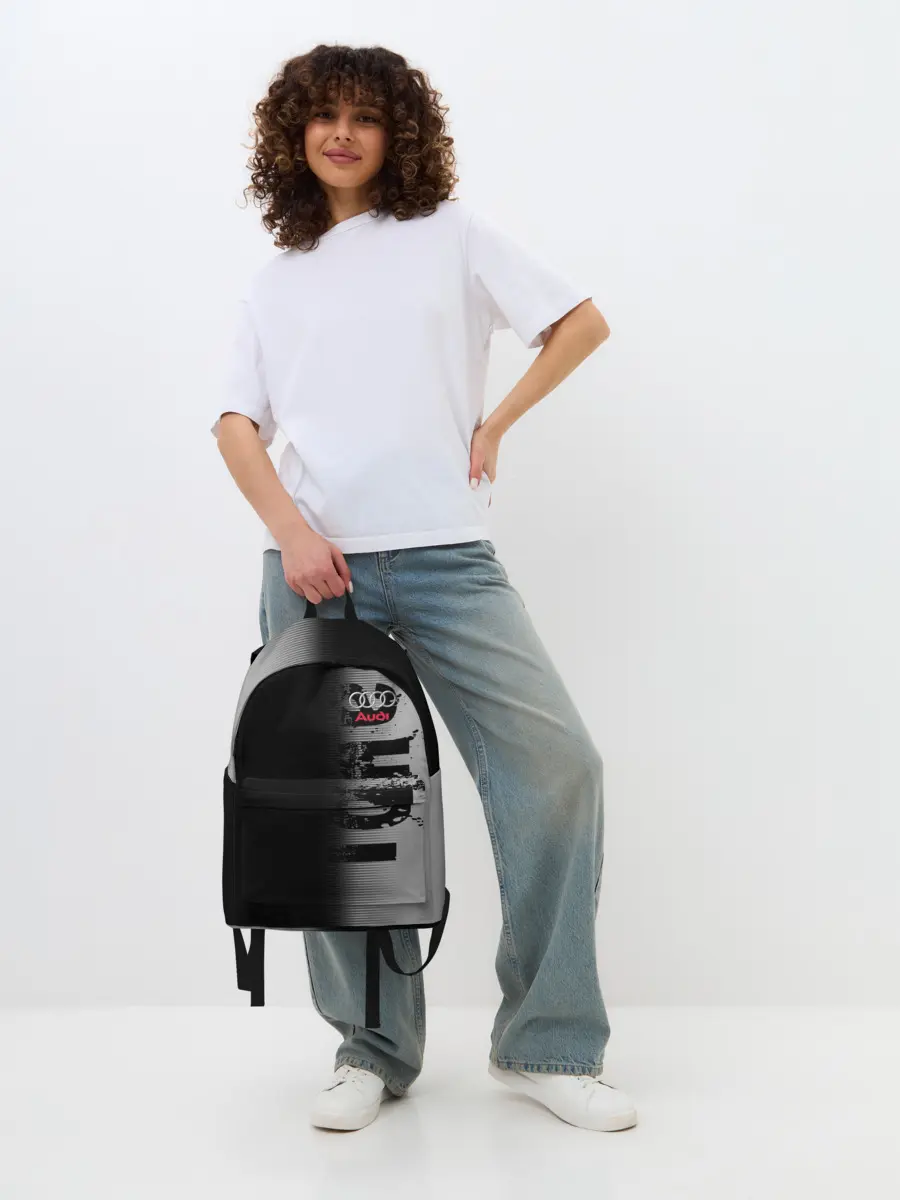 Рюкзак джинсовый / AUDI SPORT