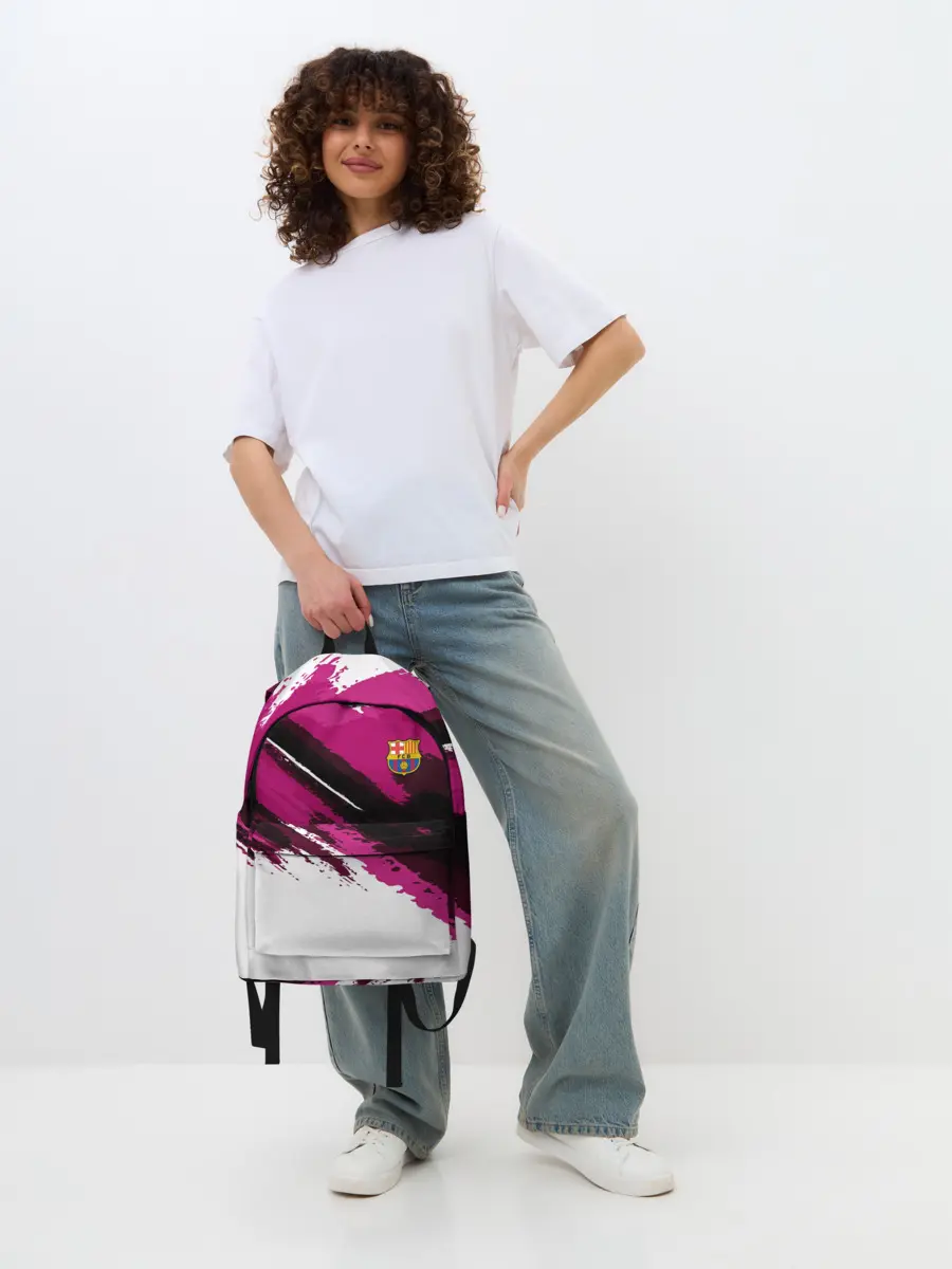 Рюкзак джинсовый / FC Barcelona Original 2018