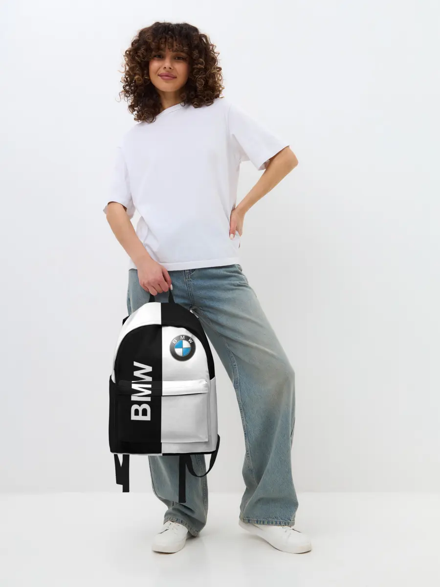 Рюкзак джинсовый / BMW