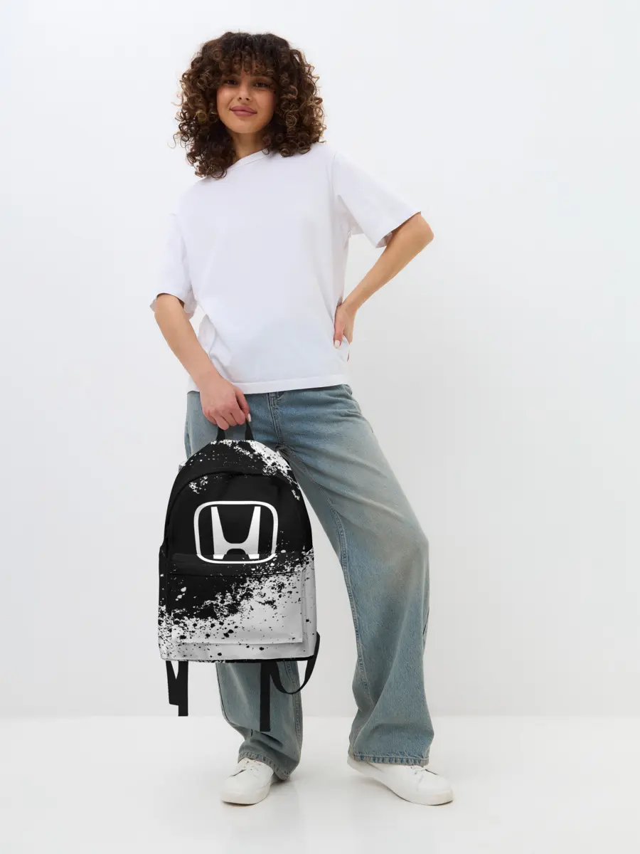 Рюкзак джинсовый / Honda abstract sport