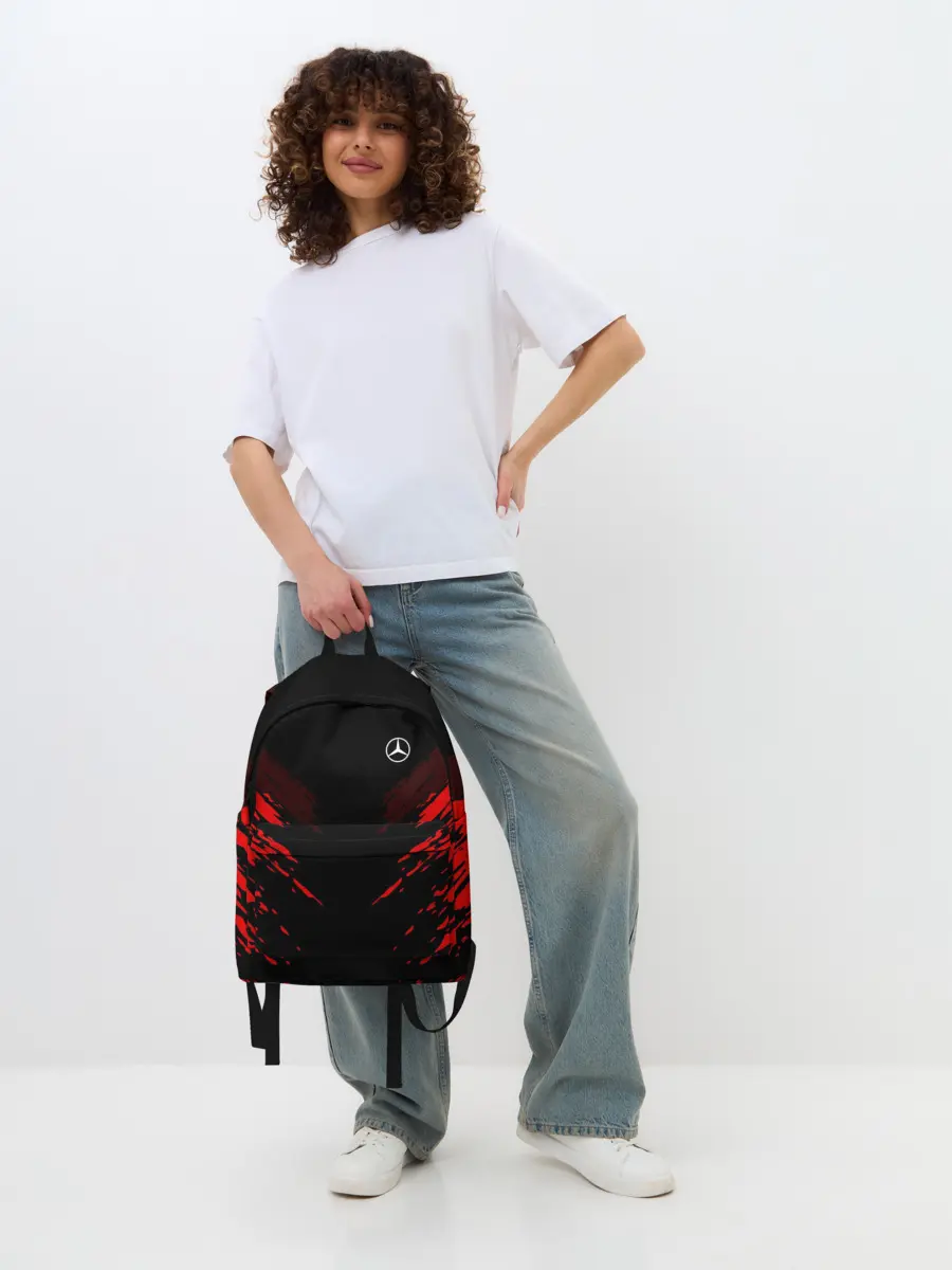 Рюкзак джинсовый / Mercedes SPORT