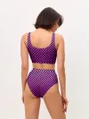Женские топ и трусы / Checkerboard Color