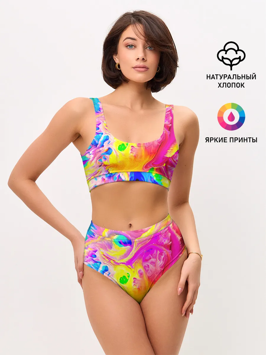 Женские топ и трусы / КРАСКИ