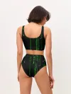 Женские топ и трусы / МАТРИЦА КОДА